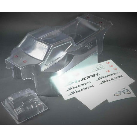 S35-T2 Nitro Series Falcon Bruggy Style Clean Body Shell Set