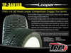 TPRO 1/8 TRUGGY OFFROAD LOOPER COMPETITION TYRE PRE-MOUNTED (PAIR)