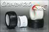 6MiK "CRUNCH 2.0 - 2wd / 4wd" 1/10 Indoor Rear Tyres + Foam Inserts (1 pair)
