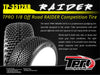 TPRO 1/8 OffRoad  RAIDER Competition Tyre Pre-Mounted (Pair)