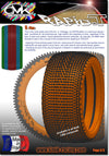 6MiK Rapid-T Pre Mounted Truggy Tyres (1 Pair)