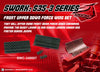 S35-3 Series Pro-composite Carbon Front Upper Down Force Wing Set