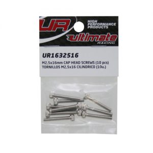 M2,5x16mm CAP HEAD SCREWS (10 pcs)