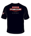 T-SHIRT REDS "3rd COLLECTION" BLACK S, M, L, XL, XXL, XXXL