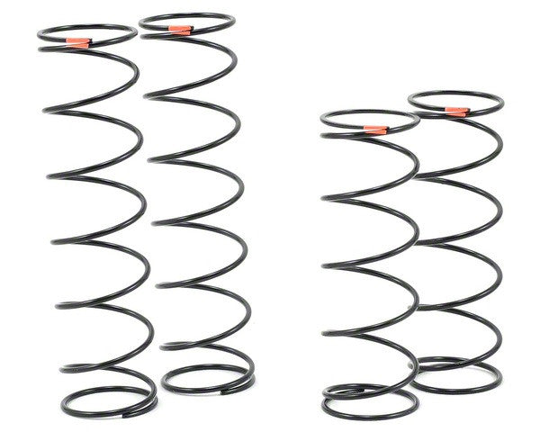 S350 Long Pitch Shock Spring Set (1.4mm x P16)(BK/OR)