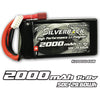 Silverback Elite 2000mAh 50C/100C 14.8v  Soft Pack 4S Lipo with Deans Plug