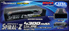 Silverback Spiral-Z 4300mAh 120C 7.4V Stock Spec. Thin Shorty (5mm Bullet) 158g